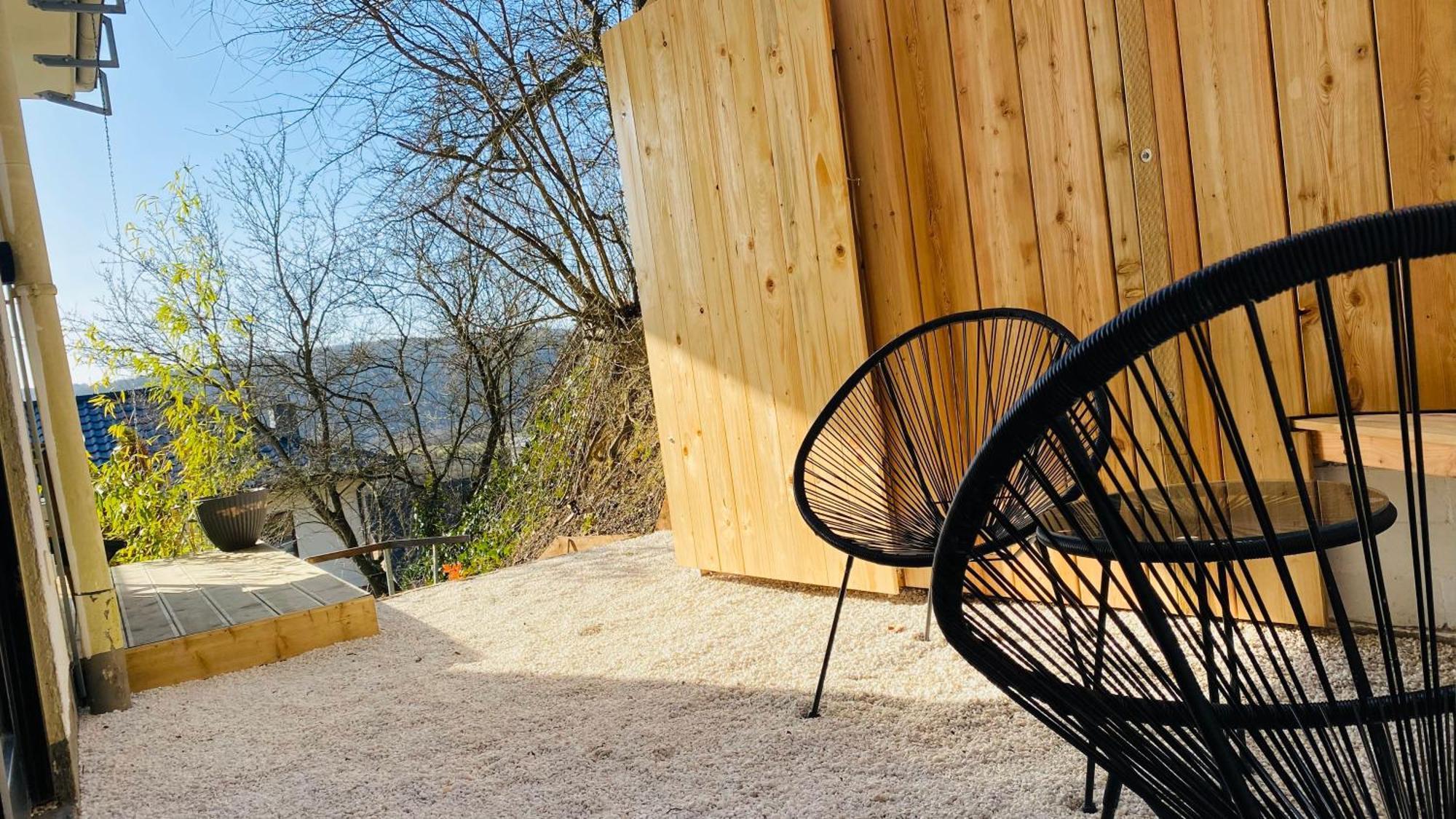 Pool-Loft: Wandern, Erholen & Sauna Siebengebirge Erpel Extérieur photo